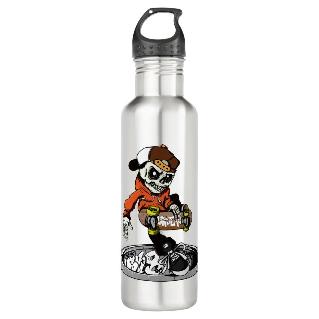 Bouteilles d'eau nommées faites sur commande de (Devant)