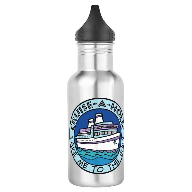 Bouteilles d'eau nommées faites sur commande de (Gauche)