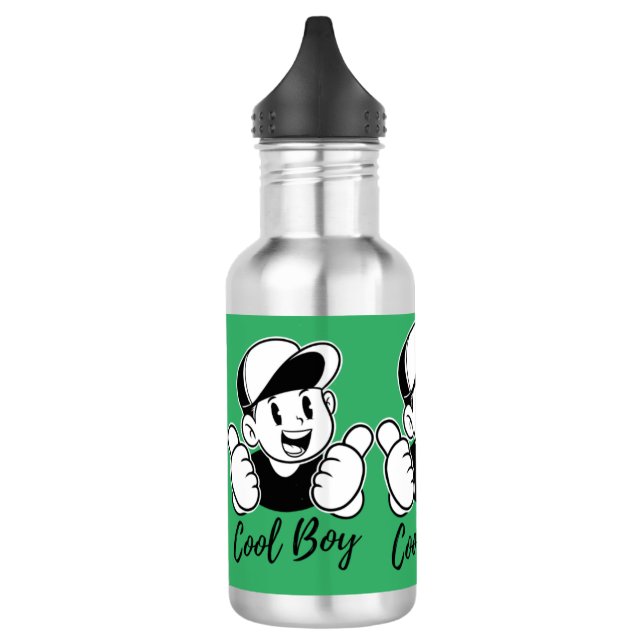 Bouteilles d'eau personnalisables | Designs person (Gauche)