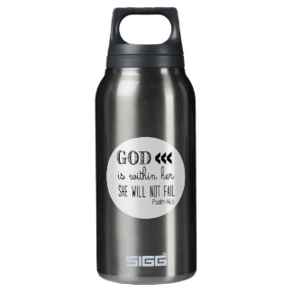 Bouteilles Isotherme Psaume 46:5 Aluminium