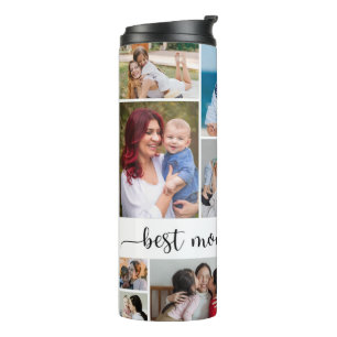 Bouteilles Isothermes 11 Photo Collage Meilleure Maman Jamais