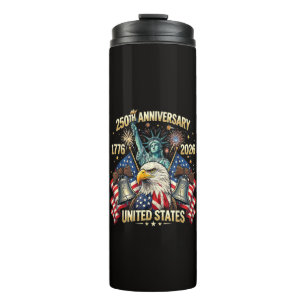 Bouteilles Isothermes 250 Ans Anniversaire Américain 1776-2026 Drapeau U