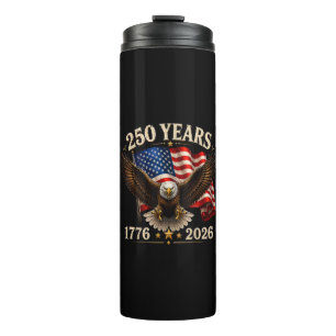 Bouteilles Isothermes 250e anniversaire aigle patriotique USA 250e