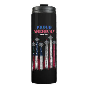 Bouteilles Isothermes 4 juillet USA Independence Day Cadeau