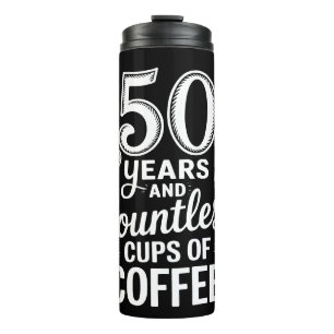 Bouteilles Isothermes 50 ans et d'innombrables tasses de café 