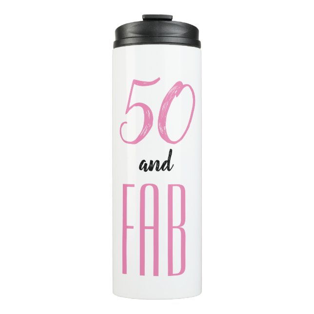 Bouteilles Isothermes 50 et Fab rose et noir (Devant)
