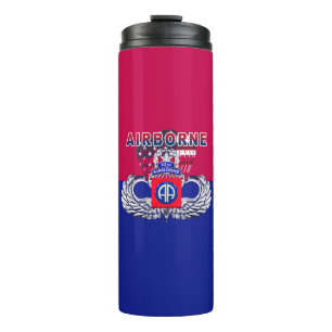 Bouteilles Isothermes 82e division aéroportée Garde d’honneur de l’Améri