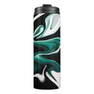 Bouteilles Isothermes Abstract elegant fluide marble liquide