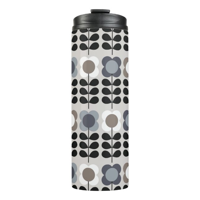 Bouteilles Isothermes Abstract floral seamless pattern. Nordic style. Vi (Devant)