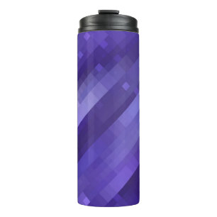 Bouteilles Isothermes Abstrait brillant en mosaïque violet arrière - pla