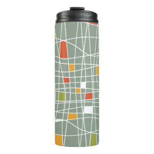 Bouteilles Isothermes Abstrait sans fil : Design Motif moderne.