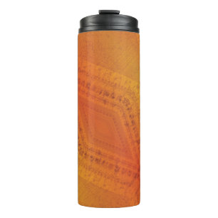 Bouteilles Isothermes Acceptation Motif de Shibori rouge orange jaune