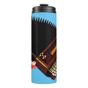 Bouteilles Isothermes Accordion et Plumeria - Instrument de musique