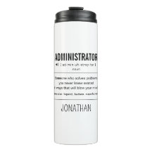 Administrateur personnalisé amusant