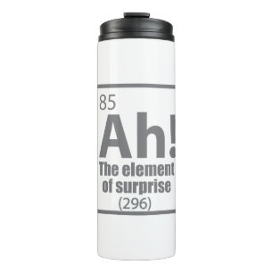 Bouteilles Isothermes Ah ! L'élément de la plaisanterie de la chimie amu