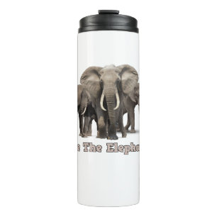 Bouteilles Isothermes Aiguille Thermol D'Un Éléphant Africain