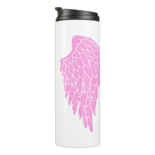 Bouteilles Isothermes Ailes assez roses d'ange personnalisées