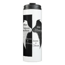 Ailes d'ange noir et blanc