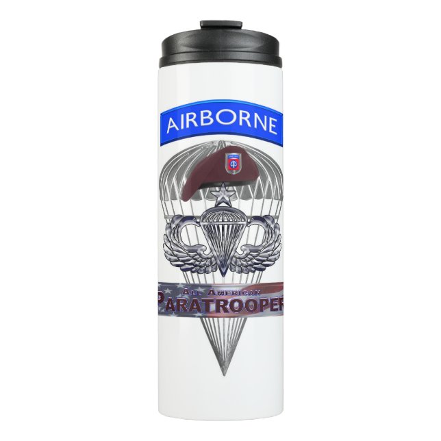 Bouteilles Isothermes Ailes de vidange en acier avec tabulation aéroport (Devant)