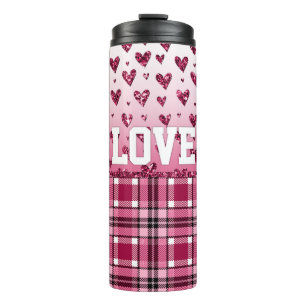 Bouteilles Isothermes Aimer les coeurs roses