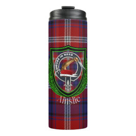 Bouteilles Isothermes Ainslie Scottish Clan Tartan & Crest