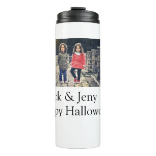 Bouteilles Isothermes ajouter nom photo texte Halloween enfant fille gar
