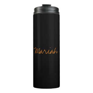 Bouteilles Isothermes Ajouter un nom Elegant Creative Classic Handwritin