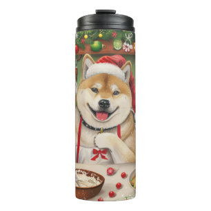 Bouteilles Isothermes Akita Gâteau de Noël Festif