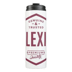 Bouteilles Isothermes Alexis Nom personnalisé Anniversaire Cadeau