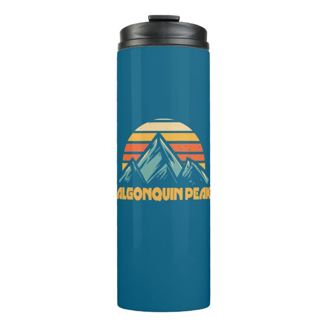 Bouteilles Isothermes Algonquin Peak Retro Turquoise (Devant)