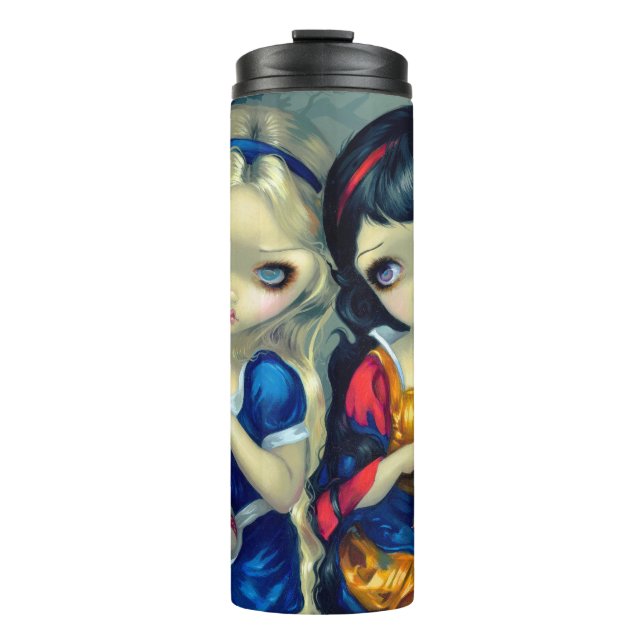Bouteilles Isothermes "Alice et neige blanche" (Devant)
