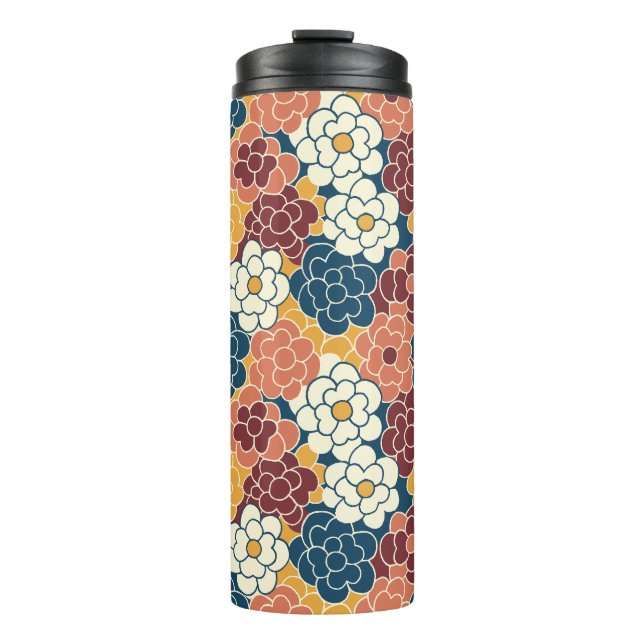 Bouteilles Isothermes Allover flower design (Devant)
