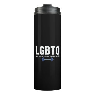 Bouteilles Isothermes Amant de gym LGBTQ Jambes Fessiers Biceps Triceps 