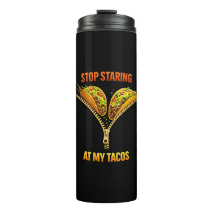 Bouteilles Isothermes Amateur de tacos drôle arrêtez de regarder