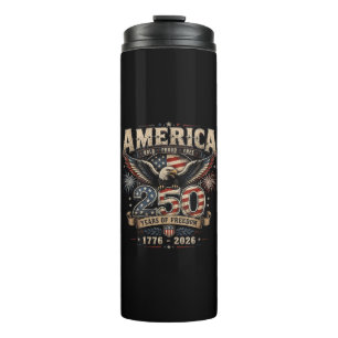 Bouteilles Isothermes Américain 250e Anniversaire Patriotique USA 4 juil