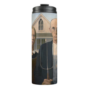 Bouteilles Isothermes American Gothic : Vie rurale pauvre paysan