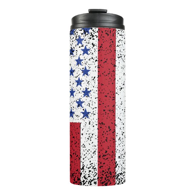 Bouteilles Isothermes American Peace Flag American State National Therma (Devant)