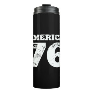 Bouteilles Isothermes Amérique Est 1776 Patriotique