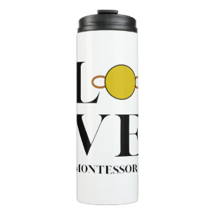 Bouteilles Isothermes Amour Montessori Perle d'unité d'or