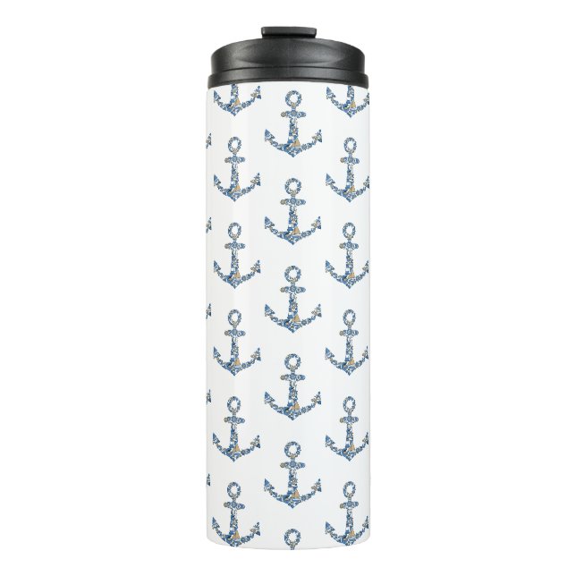 Bouteilles Isothermes Ancre de voilier nautique Phare inhabituel (Devant)
