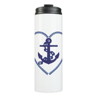 Bouteilles Isothermes Ancre marine Blue Nautical Sailor Choix