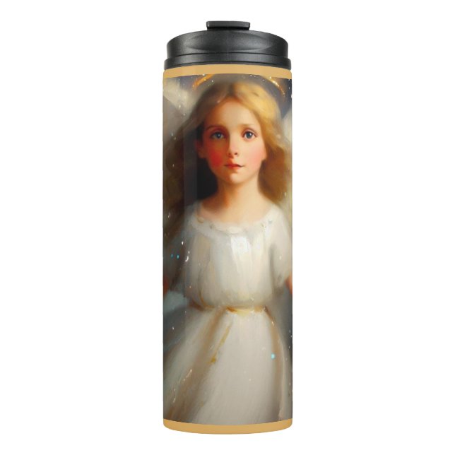 Bouteilles Isothermes Ange de Noël 2 (Devant)