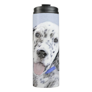 Bouteilles Isothermes Anglais Setter Blue Belton Peinture Chien Art
