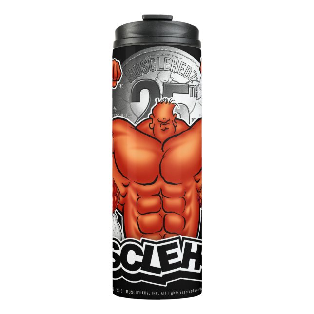 Bouteilles Isothermes ANNIVERSAIRE de MUSCLEHEDZ 25ème (Devant)