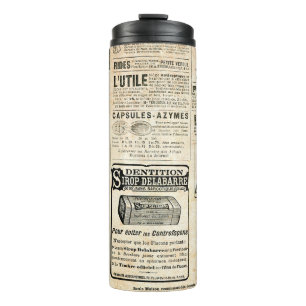 Bouteilles Isothermes Annonce de journal français 1897