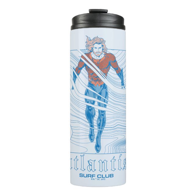 Bouteilles Isothermes Aquaman - Atlantis Surf Club (Devant)
