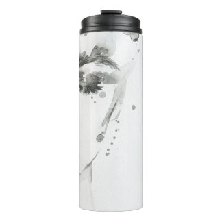 Bouteilles Isothermes Aquarelle Beauté : Illustration de portrait fémini
