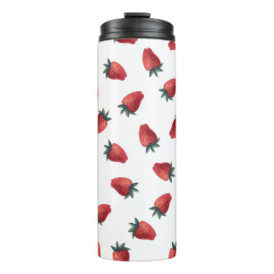 Bouteilles Isothermes Aquarelle de fraises : Jouer Motif sans couture