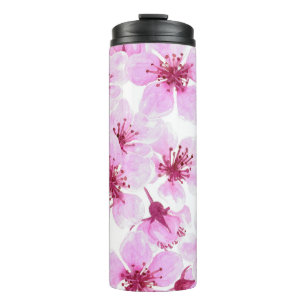 Bouteilles Isothermes Aquarelle en fleurs de cerisier