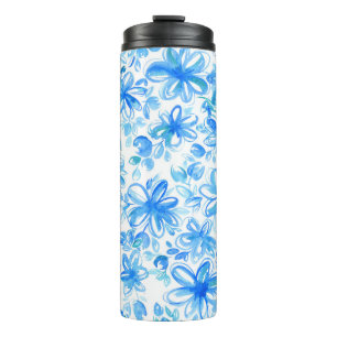 Bouteilles Isothermes Aquarelle Floral Chintz Motif mignon